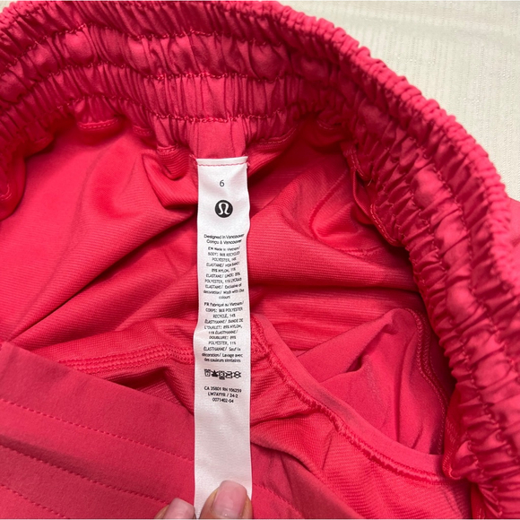 Hotty Hot HR Short 2.5" Lined Glazed Pink NWT Size 6 LW7AYYR GLZP - Picture 10 of 11